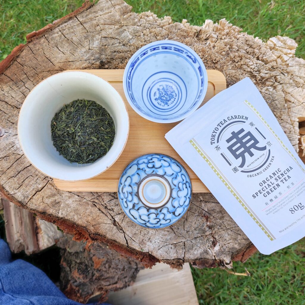 blue cloud gaiwan tea set