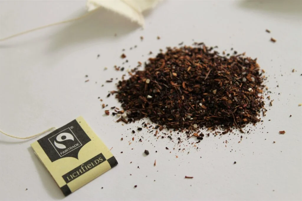 rooibos hibiscus tea leaf