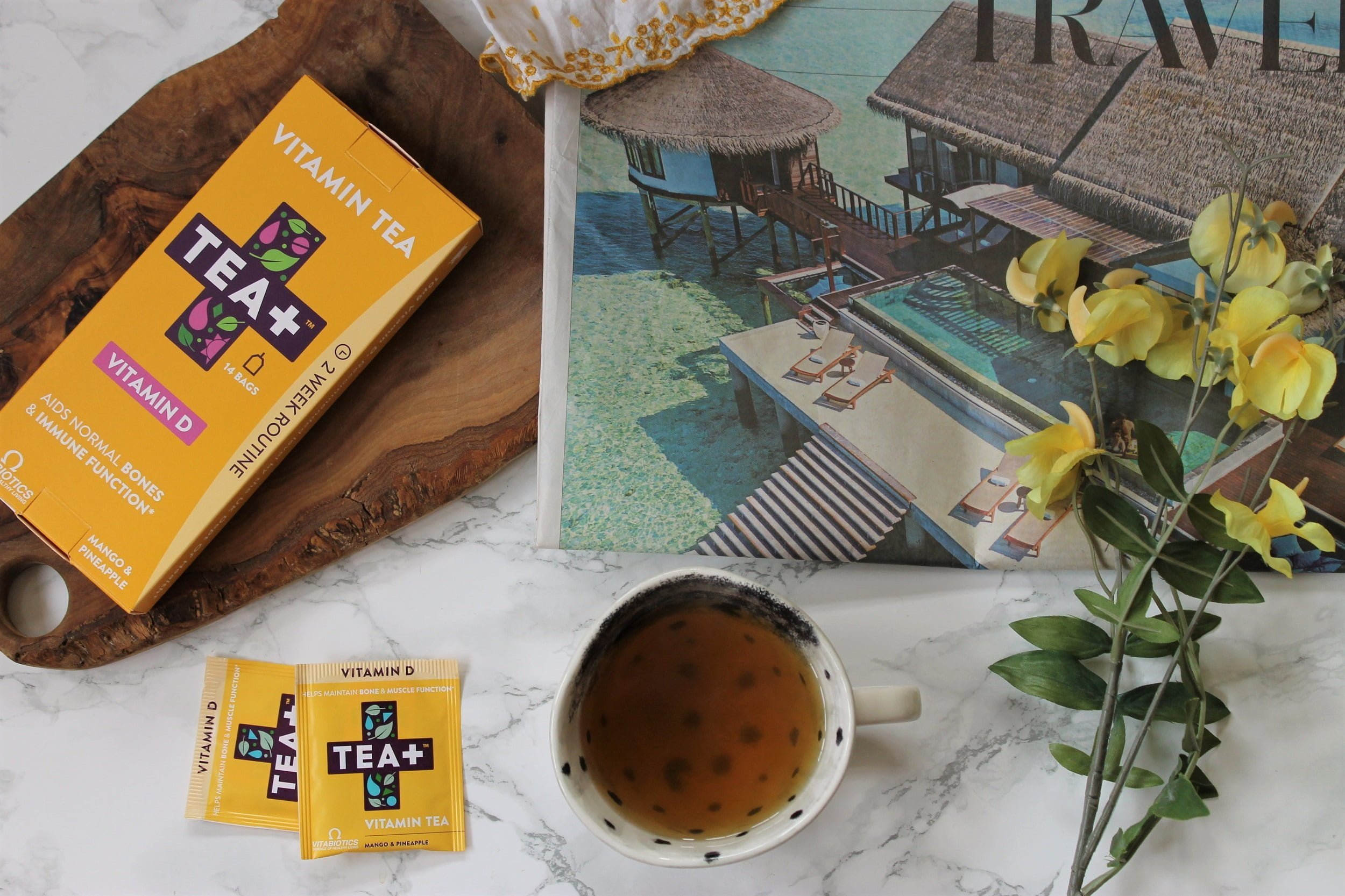 Tea+ Vitamin D Tea Review Bring the Sunshine! IW Blog