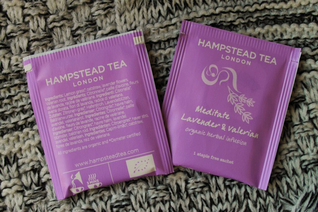 hampstead lavender valerian teabags