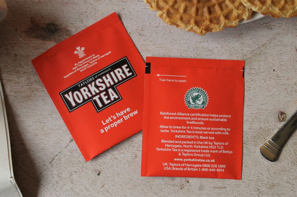 yorkshire tea single teabags