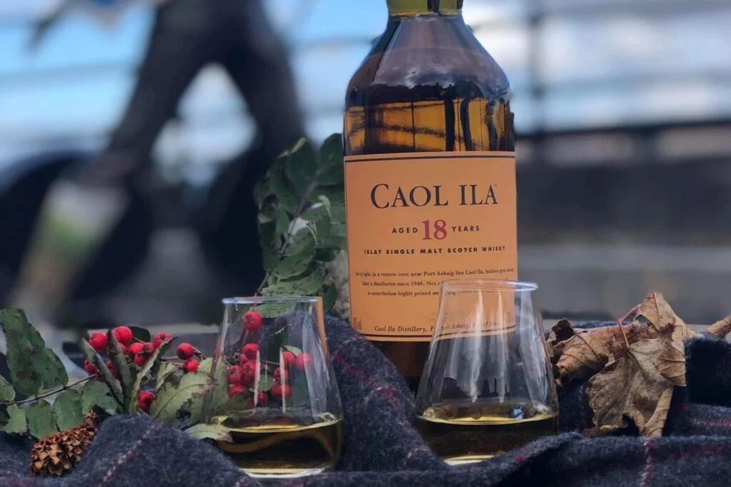 caol ila 18 year old single malt whisky