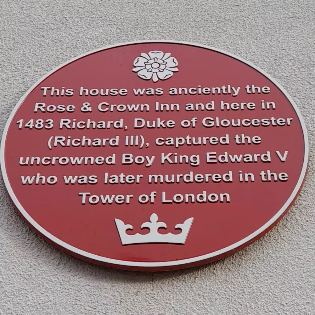 richard iii plaque