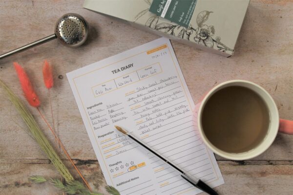 Tea Diary Template - Flavour Blends