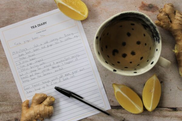 Tea Diary Template - Additional Notes