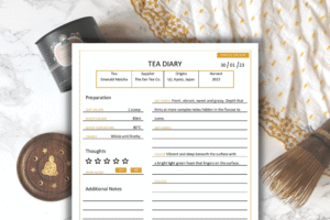 Tea Diary Template - Single Origin