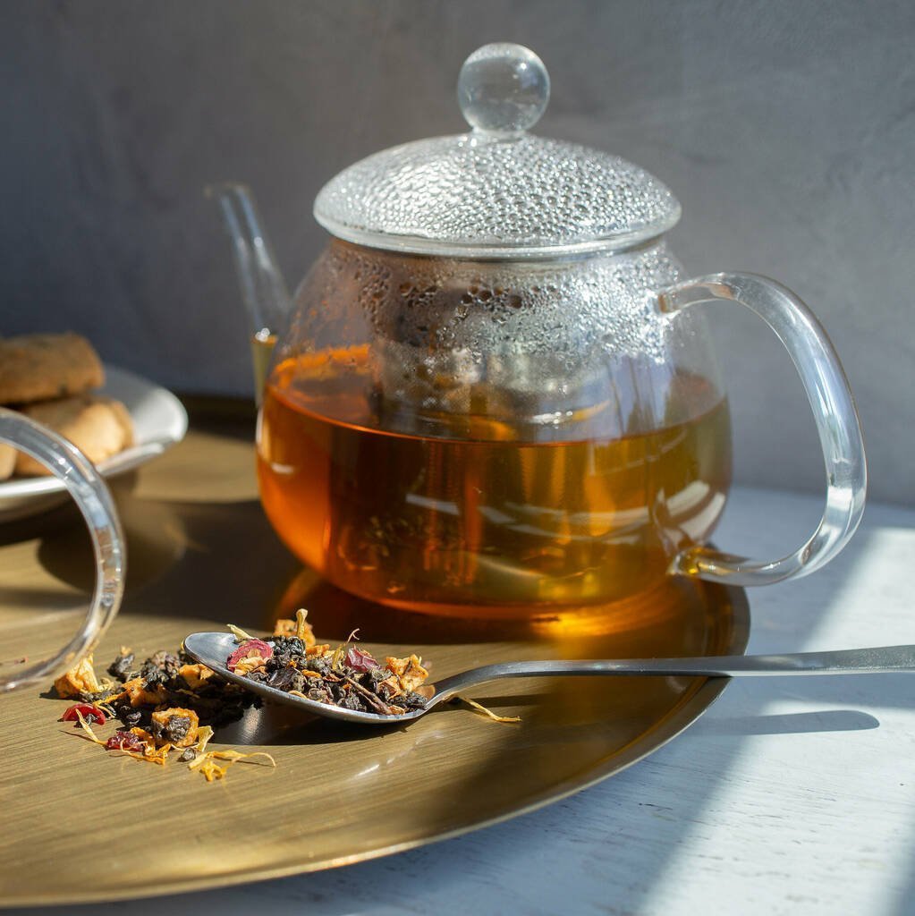 adagio petit glass teapot
