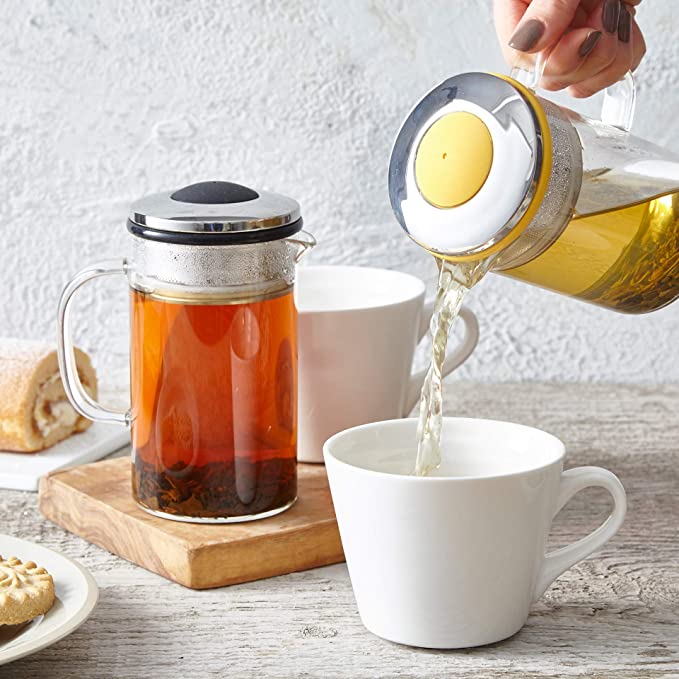 glass teapot for one