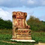 wooden throne of king creoda of wessex
