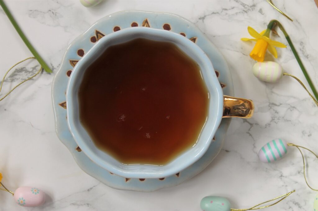 cup of vanilla earl grey