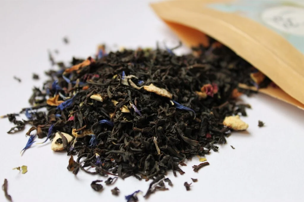 royal grey black tea leaves