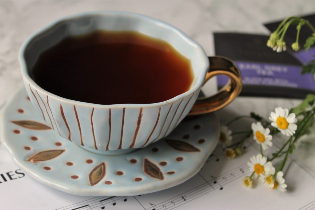 earl grey tea black