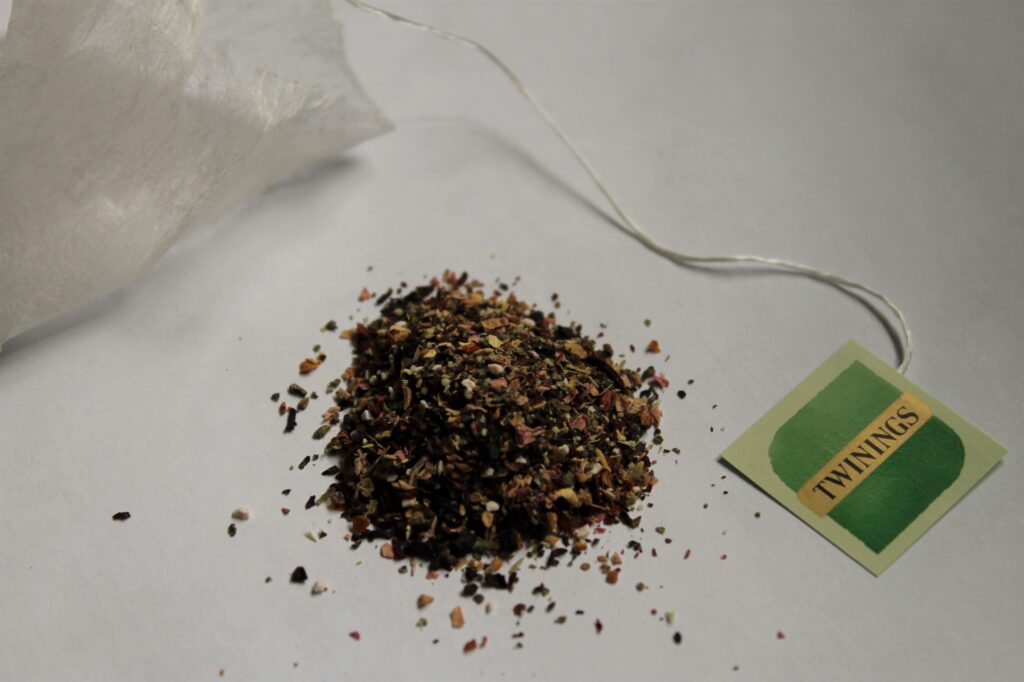 twinings herbal infusion teabag contents