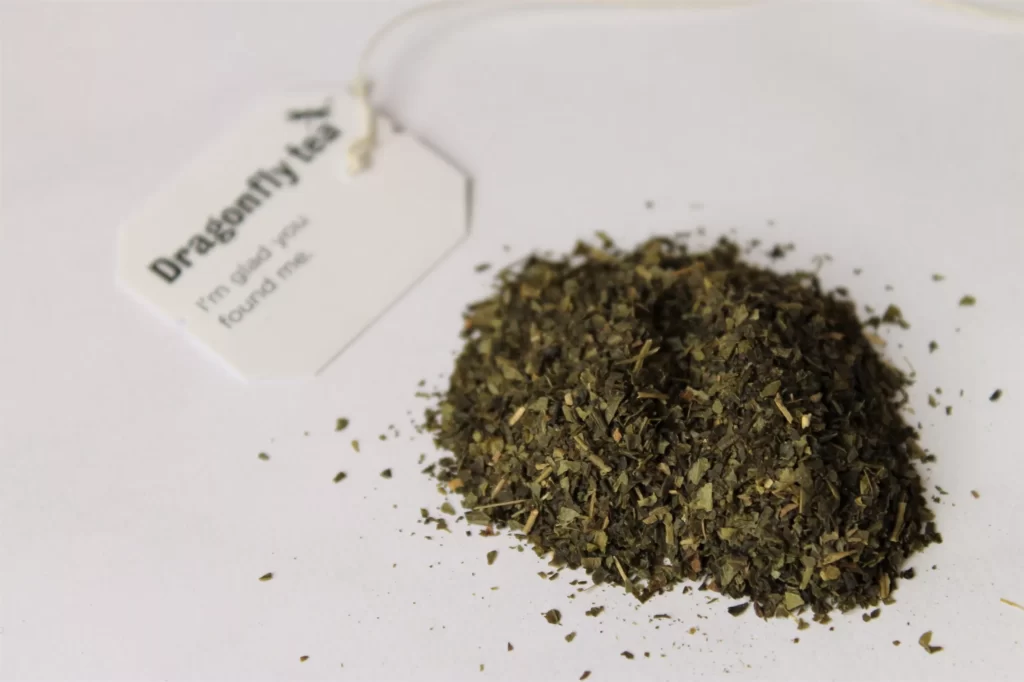 organic green tea with jasmine flavour