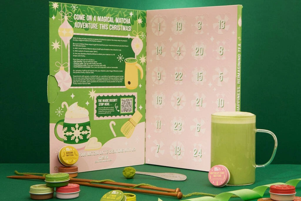 bird and blend matcha advent calendar