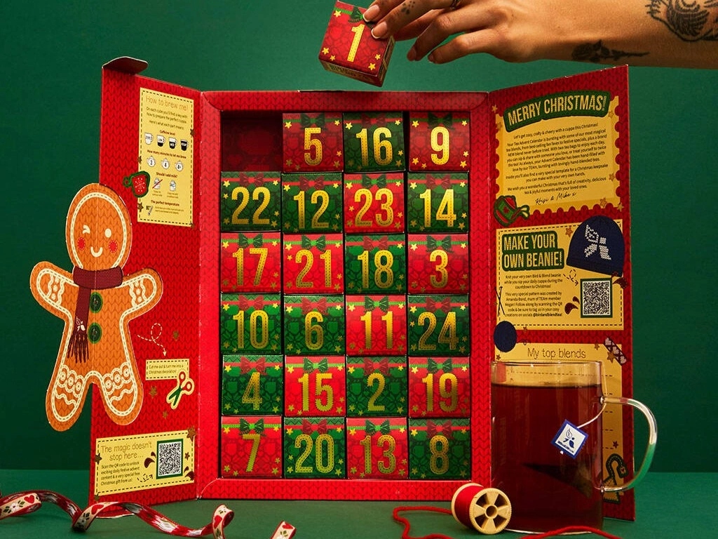 bird and blend tea advent calendar 2025