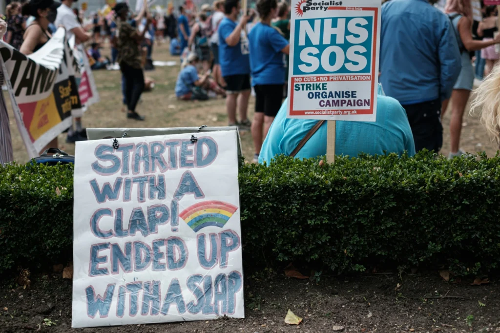 nhs strikes