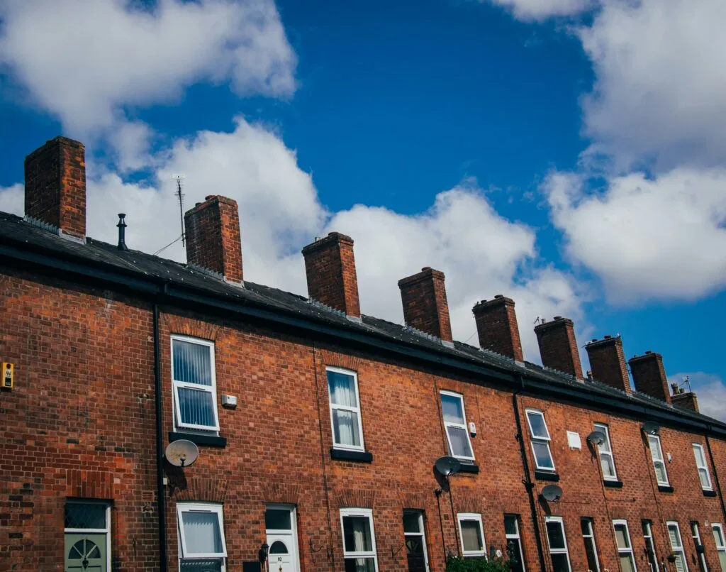 terraced houses