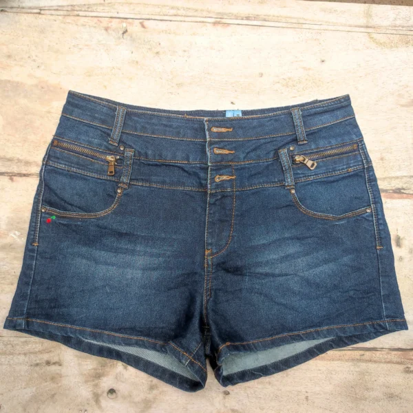Cherry Blossom High-Waisted Shorts 🍒 Size 14 - Image 3