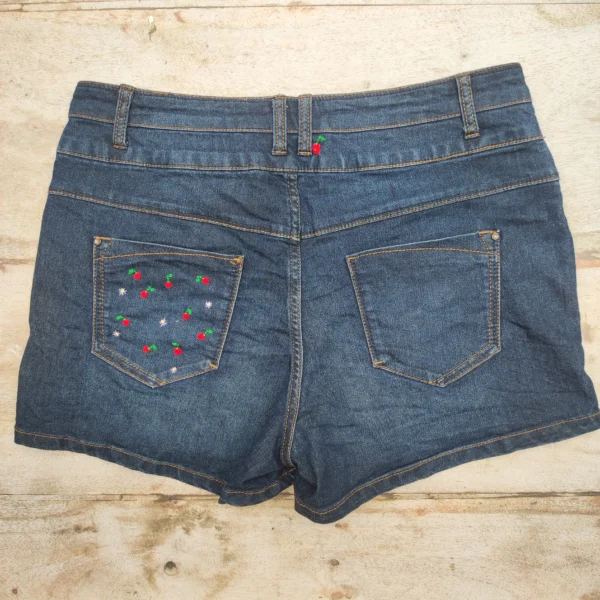 Cherry Blossom High-Waisted Shorts 🍒 Size 14 - Image 2