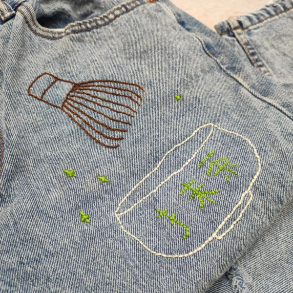 Matcha Meditation Mum Jeans 🍵 Size 10 - Image 8