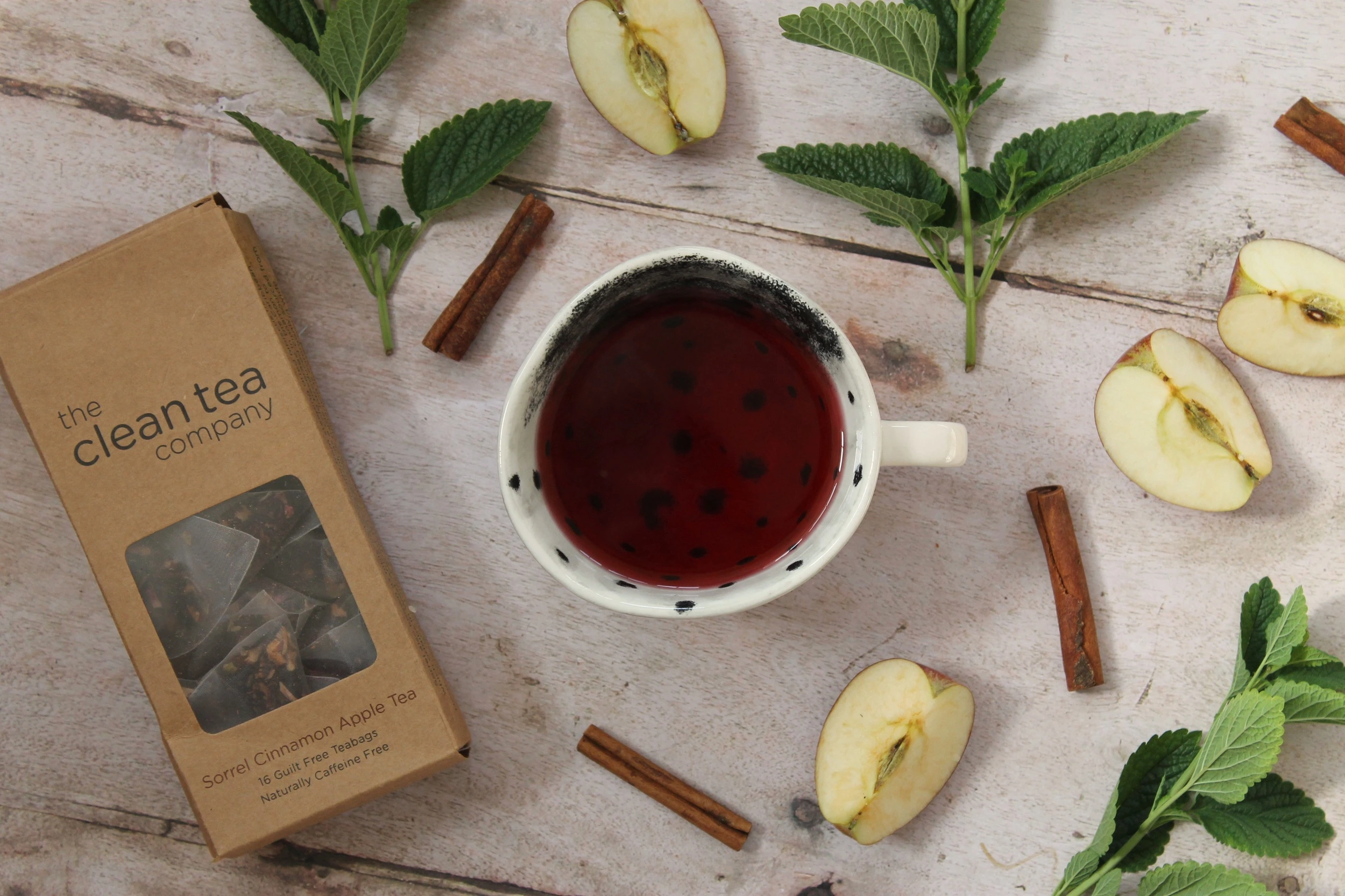 The Clean Tea Co Sorrel Cinnamon Apple Tea Review