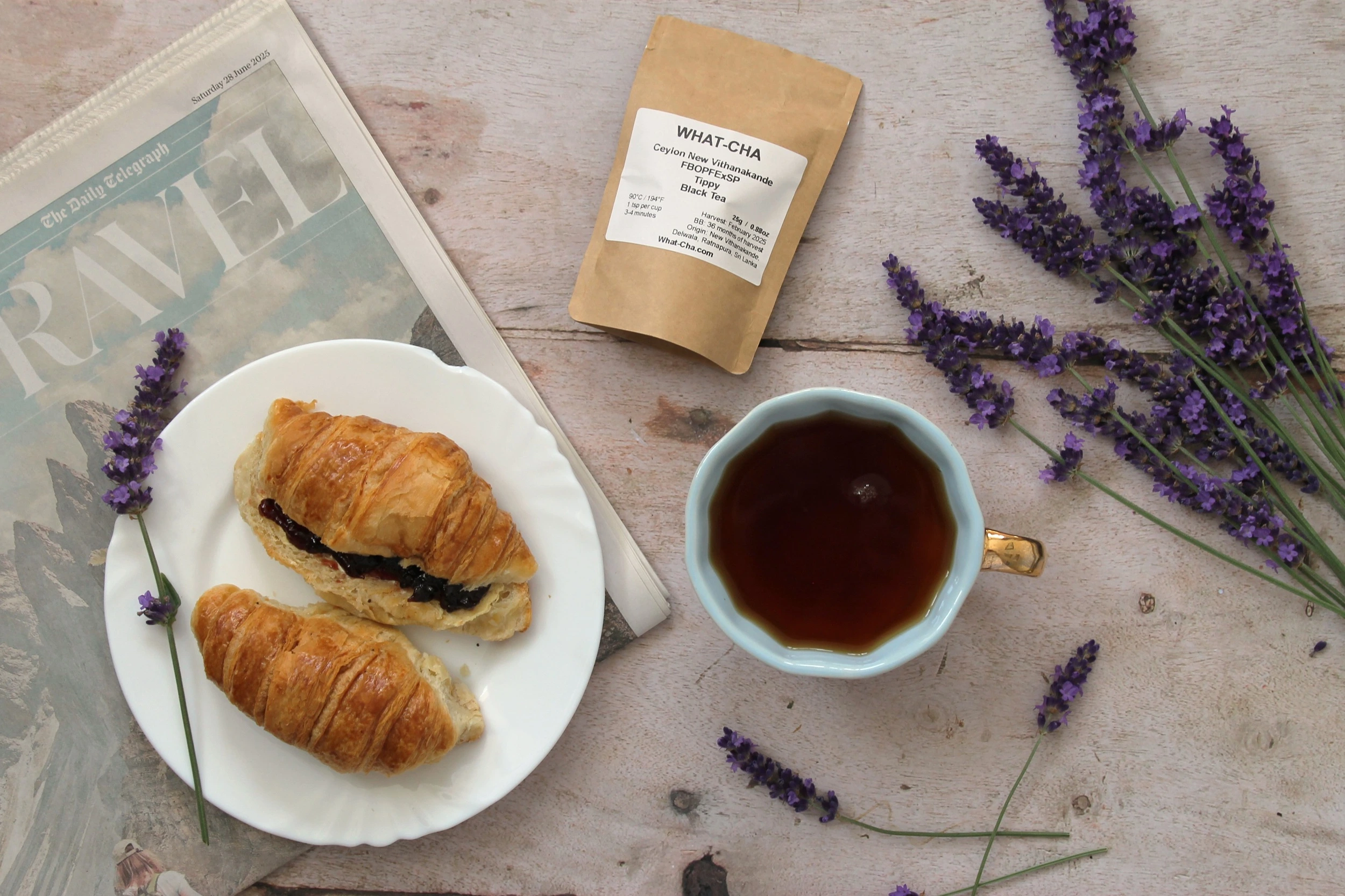 WhatCha Ceylon New Vithanakande FBOPFEXSP Tippy Black Tea Review