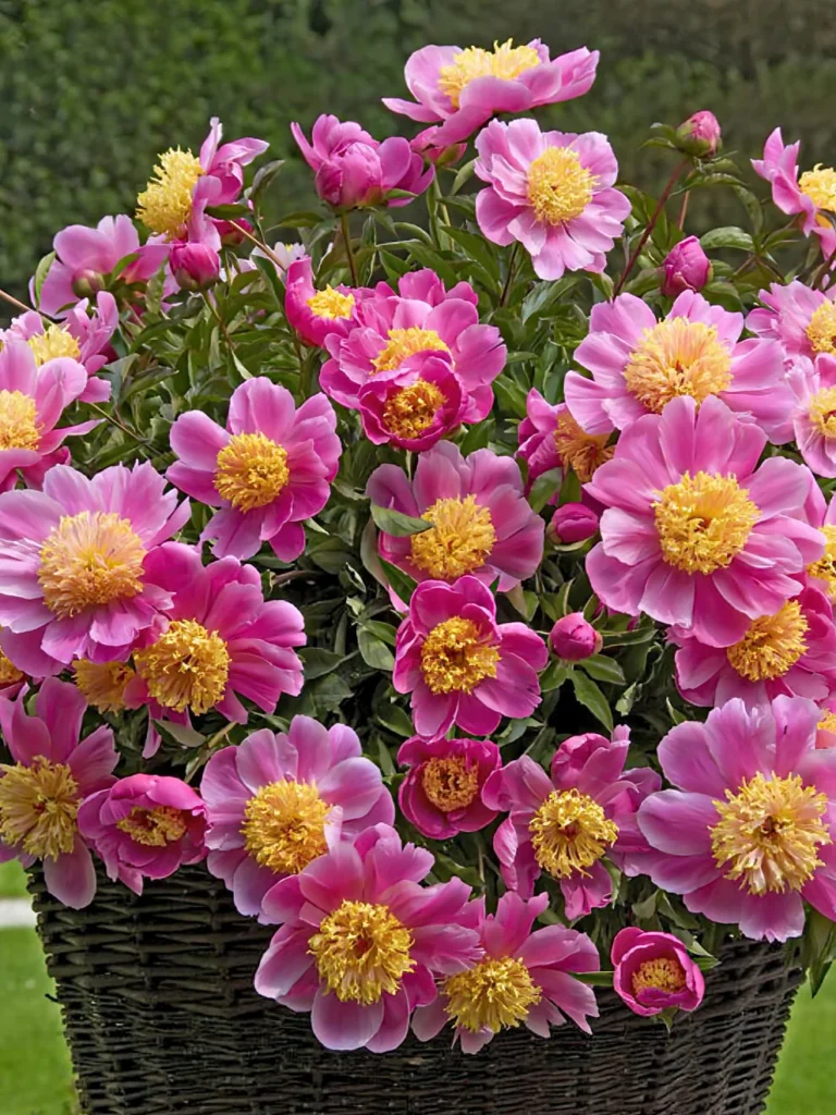 peony bowl of beauty