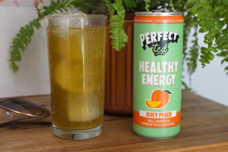Perfect Ted Juicy Peach Healthy Energy Tea Review