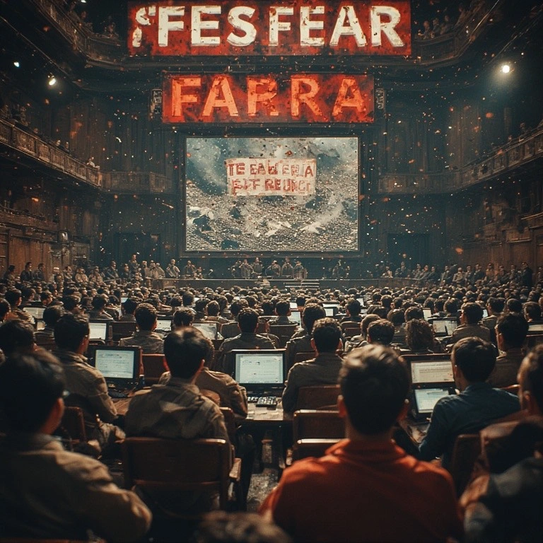 people on computer screens