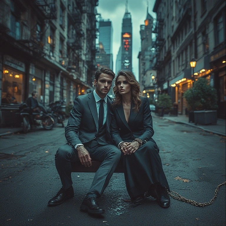 couple in the city