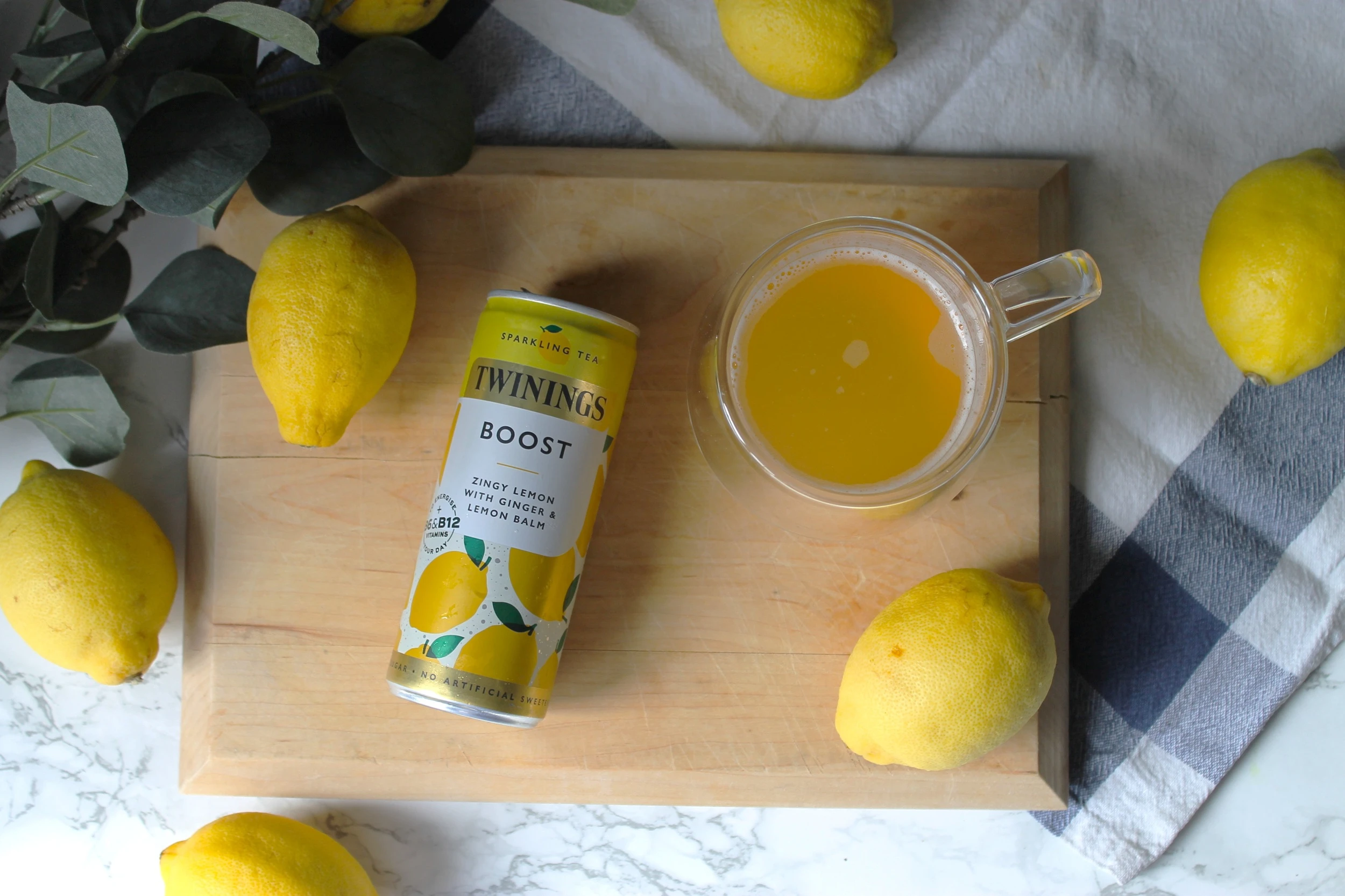 Twinings Sparkling Tea Boost Review