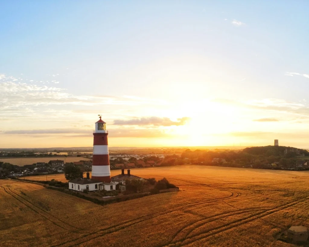happisburgh lighthouse norfolk holiday