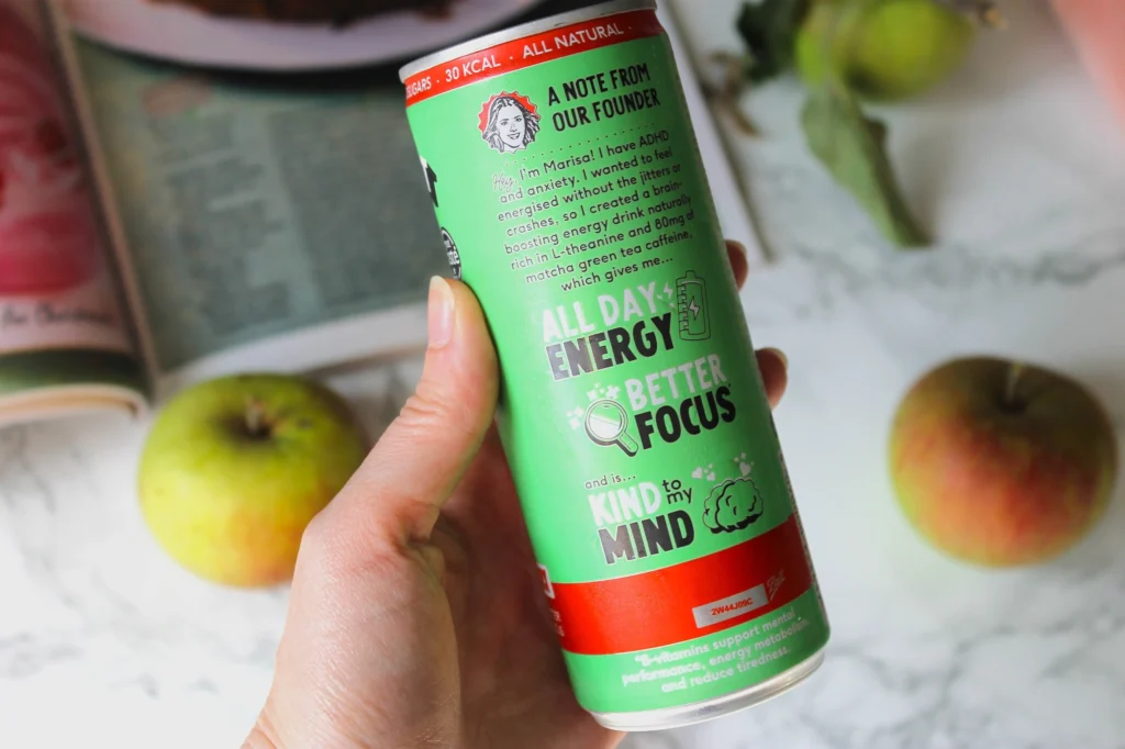 matcha energy tea drink