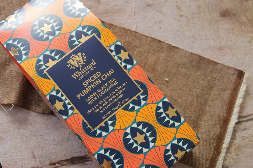 spiced pumpkin chai loose black tea