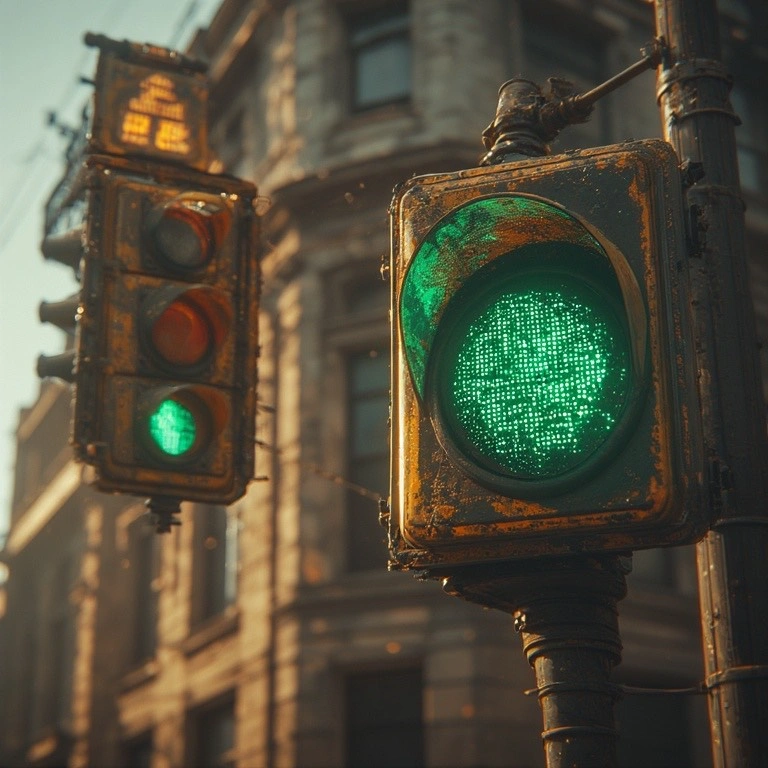 green traffic light