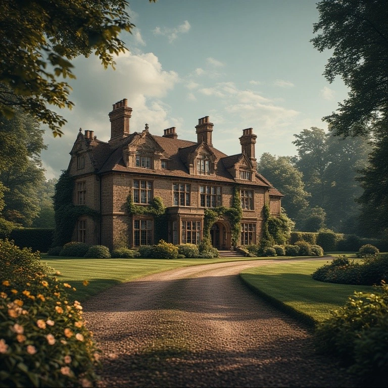 British manor house