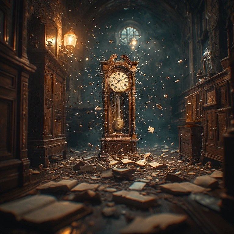 grandfather clock