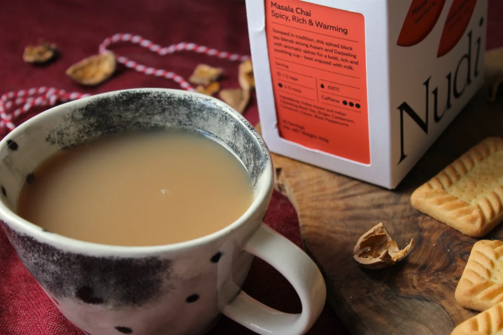 spiced black tea by nudi tea