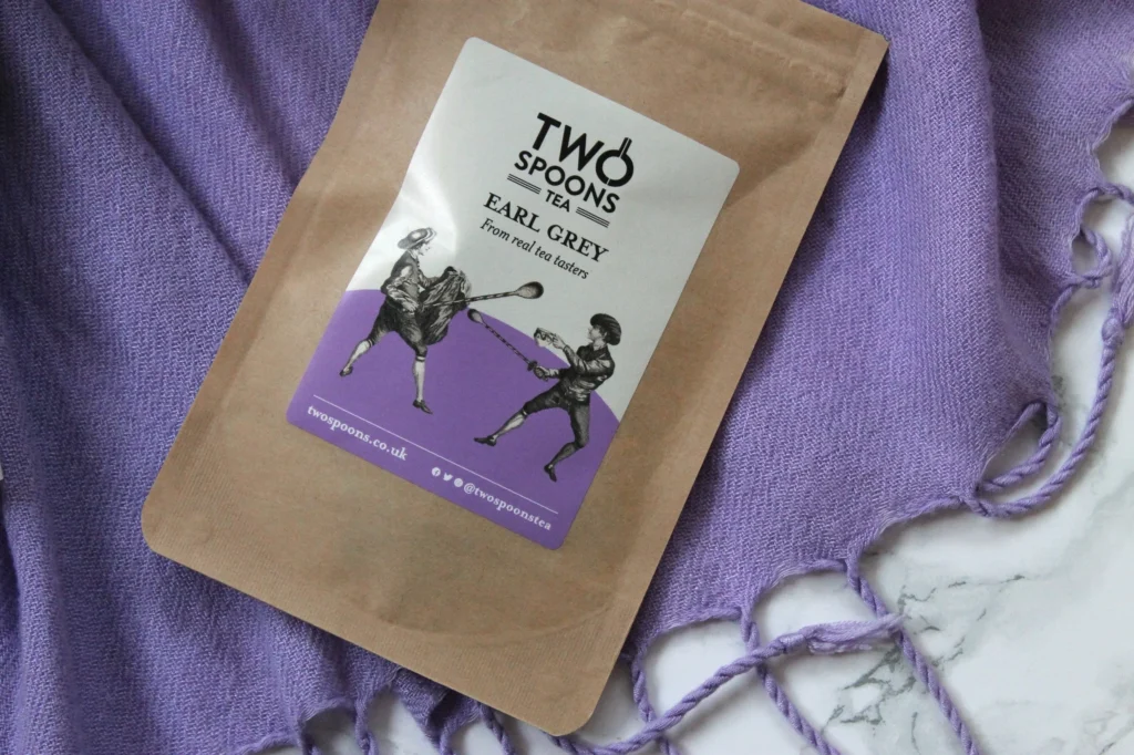 earl grey tea packaging