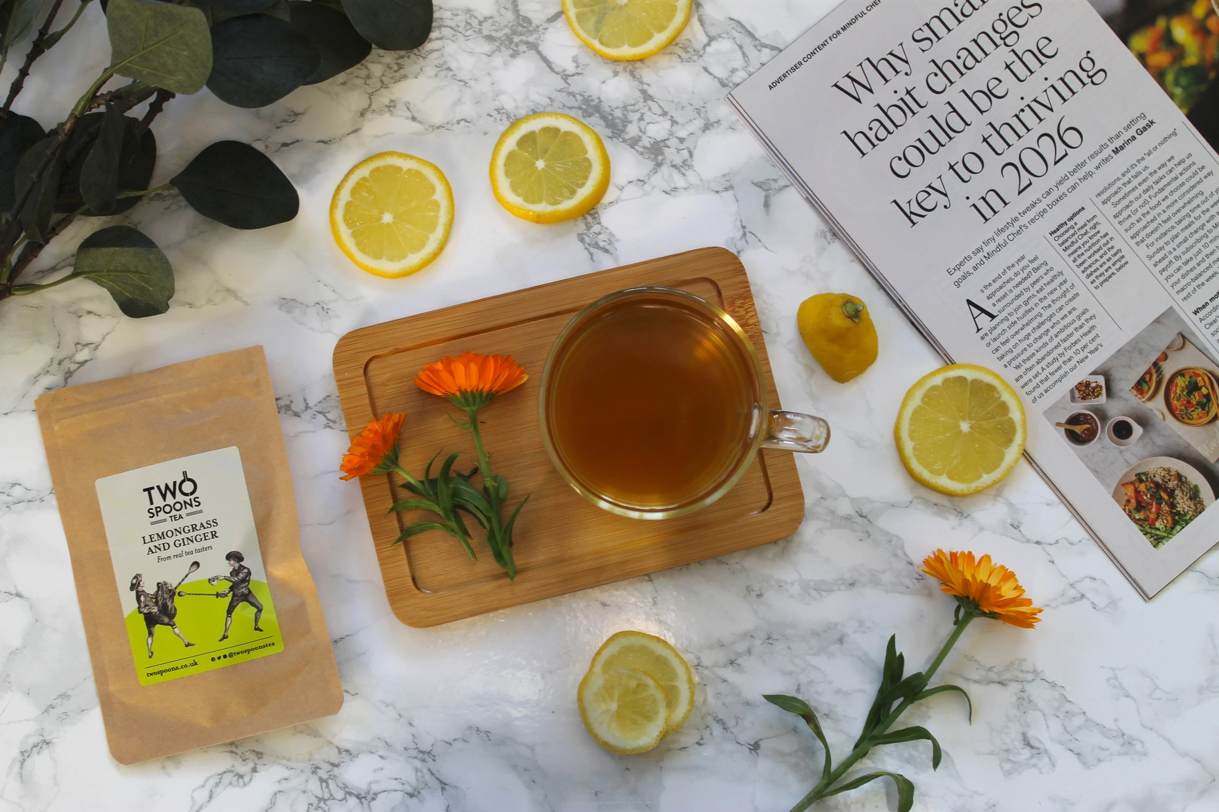 Two Spoons Tea Lemongrass & Ginger Review