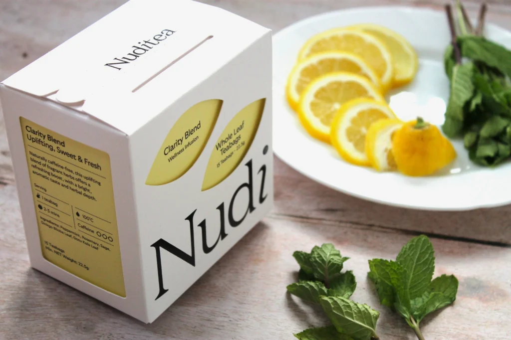 nuditea clarity blend teabags