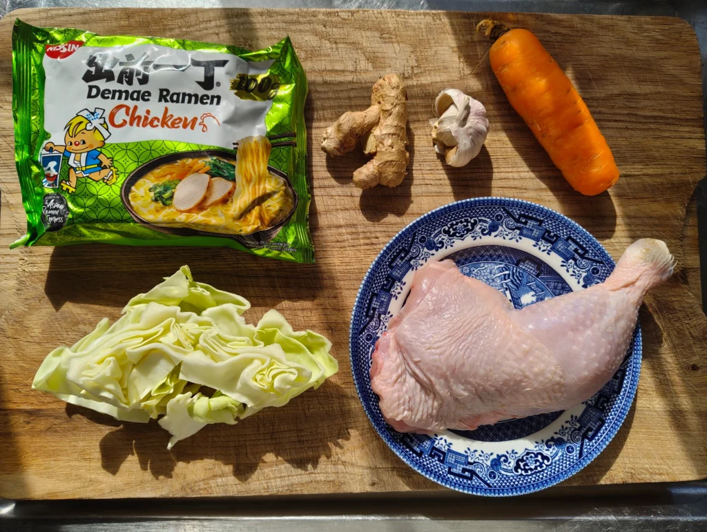 chicken ramen ingredients