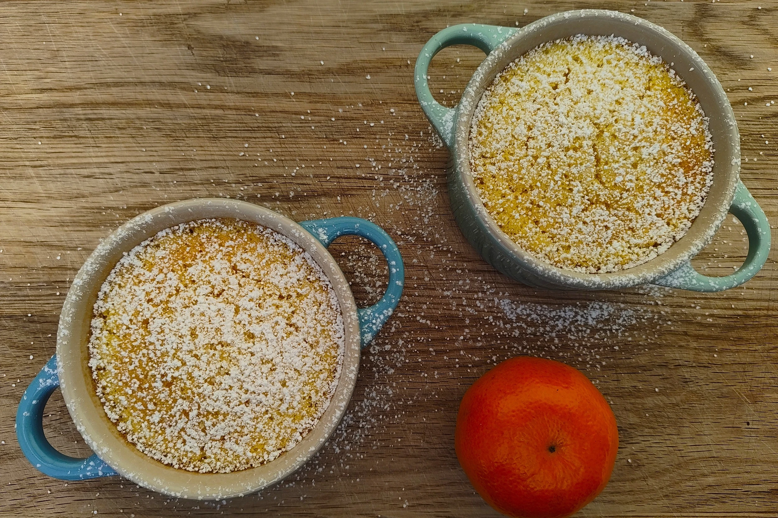Orange Custard Pudding Recipe