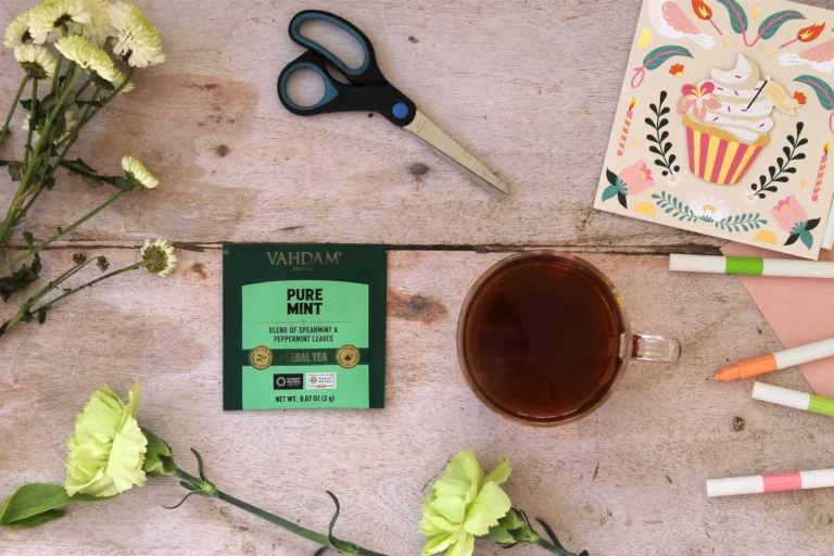 Vahdam Pure Mint Tea Review