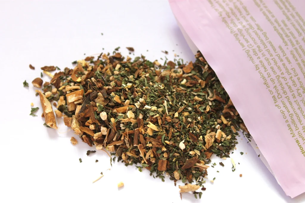 pcos herbal spearmint tea