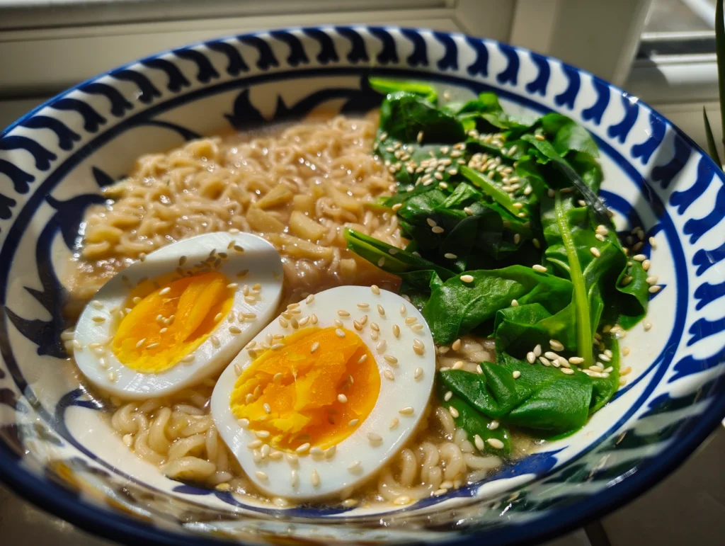 nissin demae sesame ramen bowl
