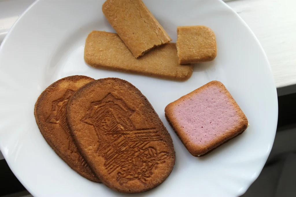 assorted japanese cookies