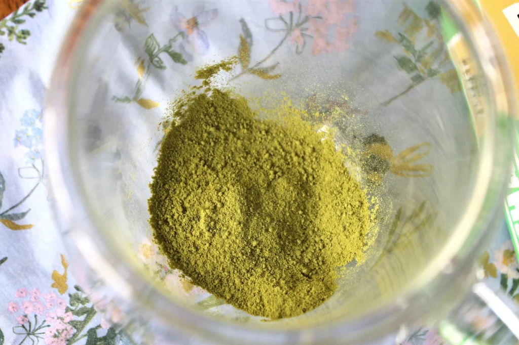 ceremonial grade matcha powder